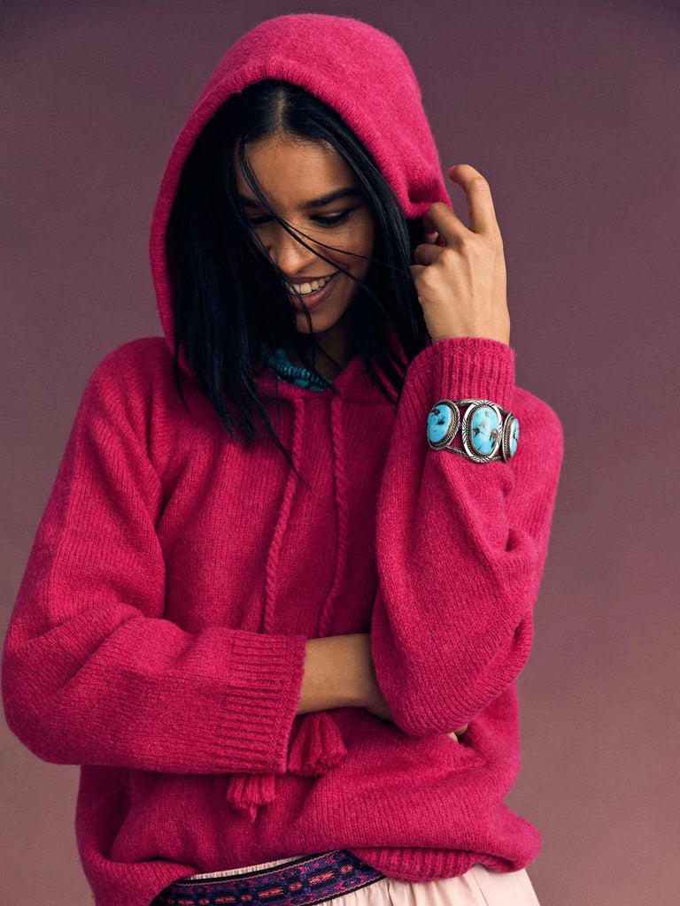 Brilliant Pink Kayla Sweater