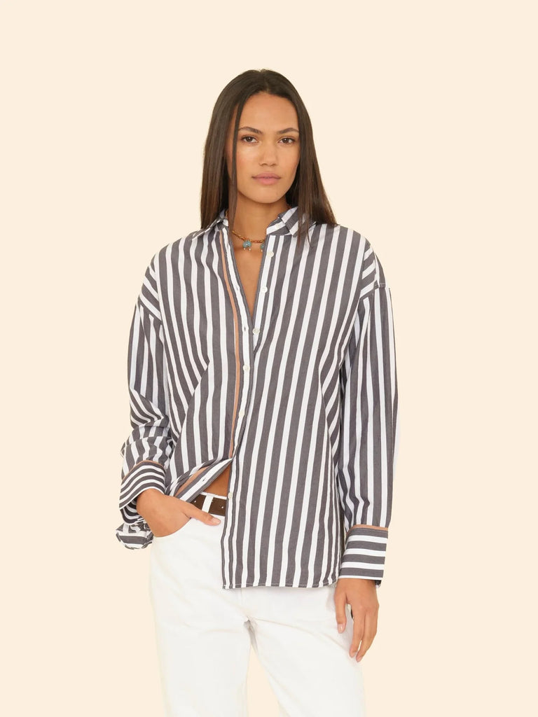 Ink Stripe Gillan Shirt